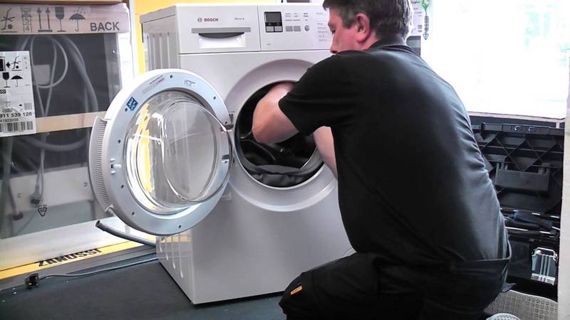 Ремонт стиральной машины Bosch WFF 1201 в Санкт-Петербурге