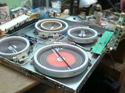 ремонт индукционных варочных панелей в москве