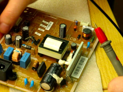 Замена блока питания телевизора Самсунг 